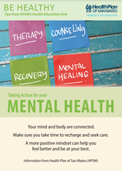 Mental Health newsletter cover Mental Health newsletter cover