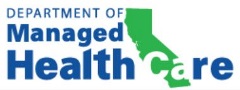 DMHC logo DMHC logo